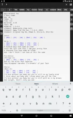 Chordbase Lite android App screenshot 2